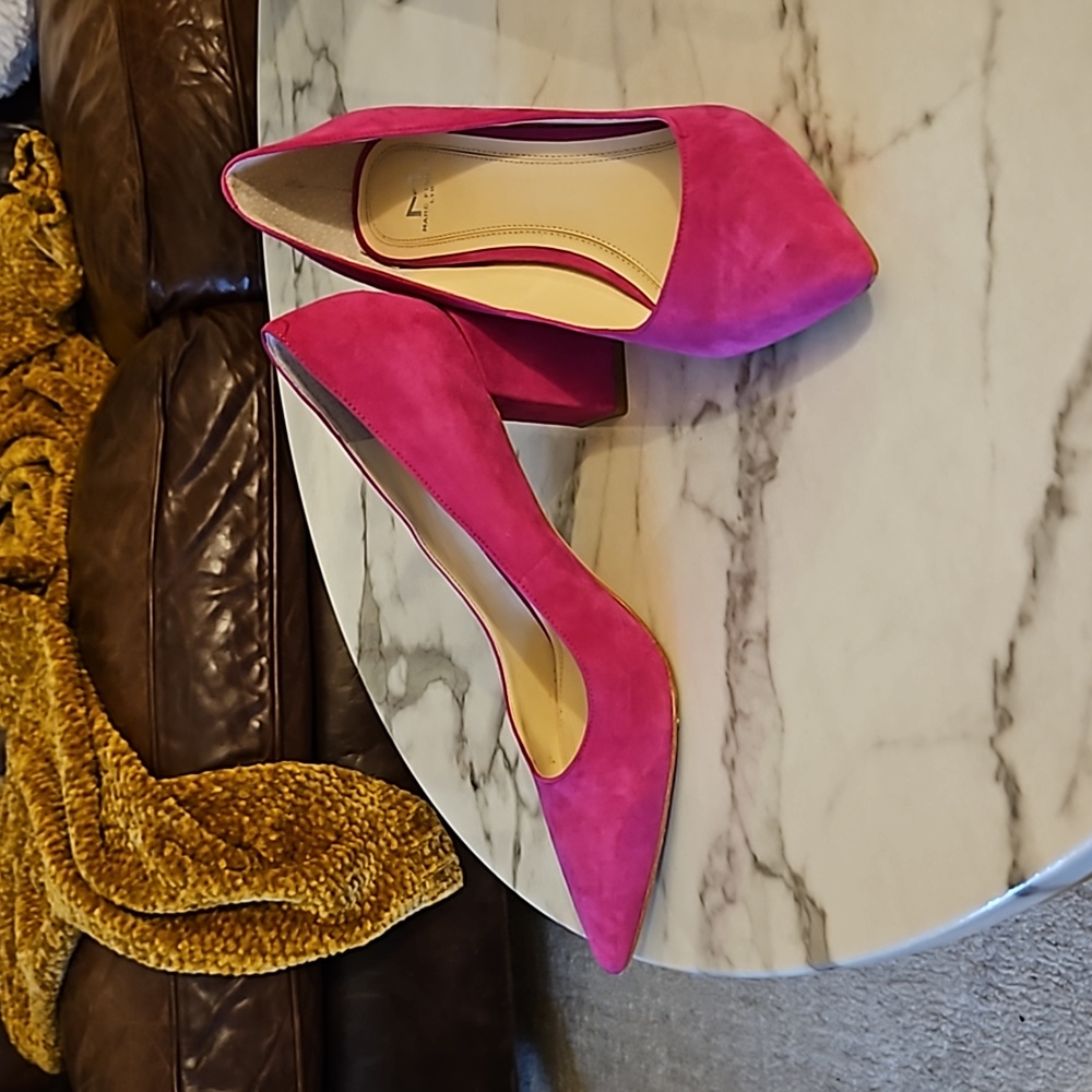 Marc Fisher LTD Zala Block Heels EUC